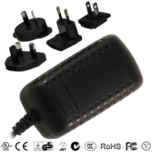 15W Series Power Adaptor with Interchangeable Plugs
